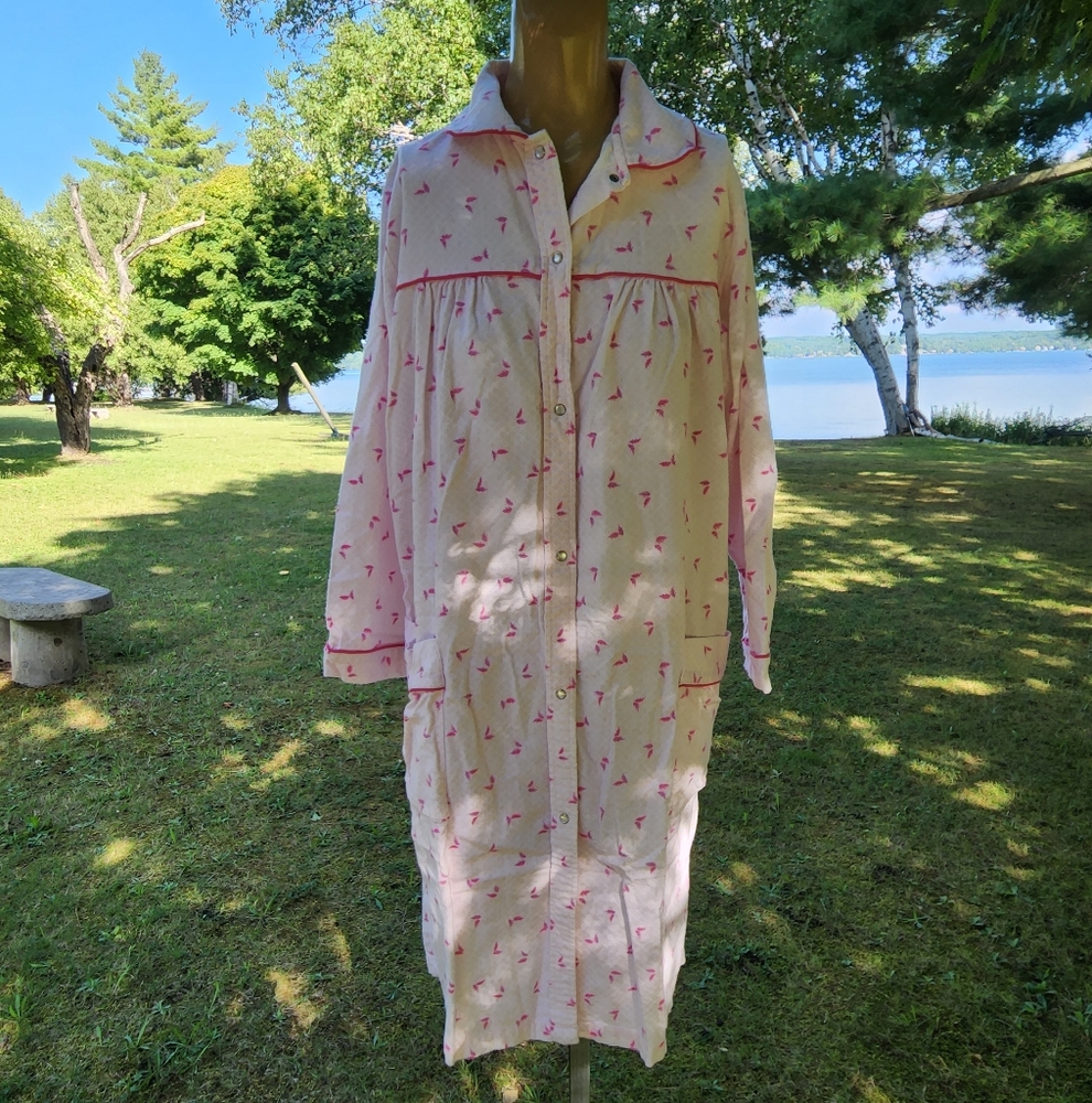 Flannel robe